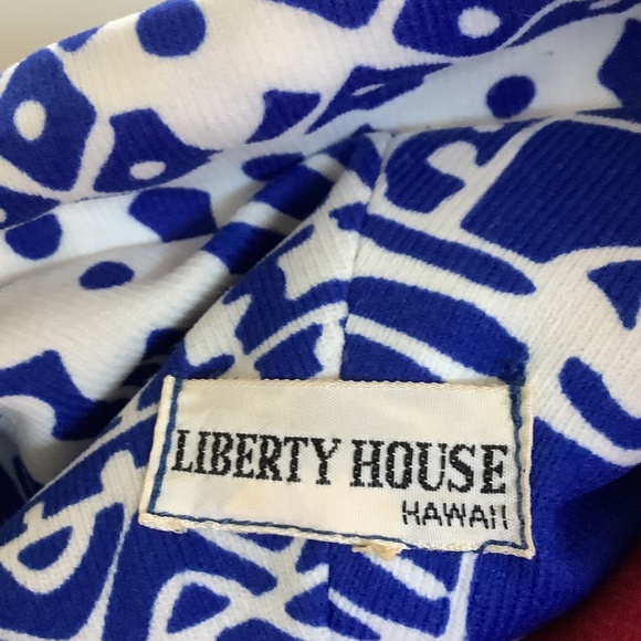 Vintage Liberty House of Hawaii Maxi dress with covered buttons - Picture 8 of 8